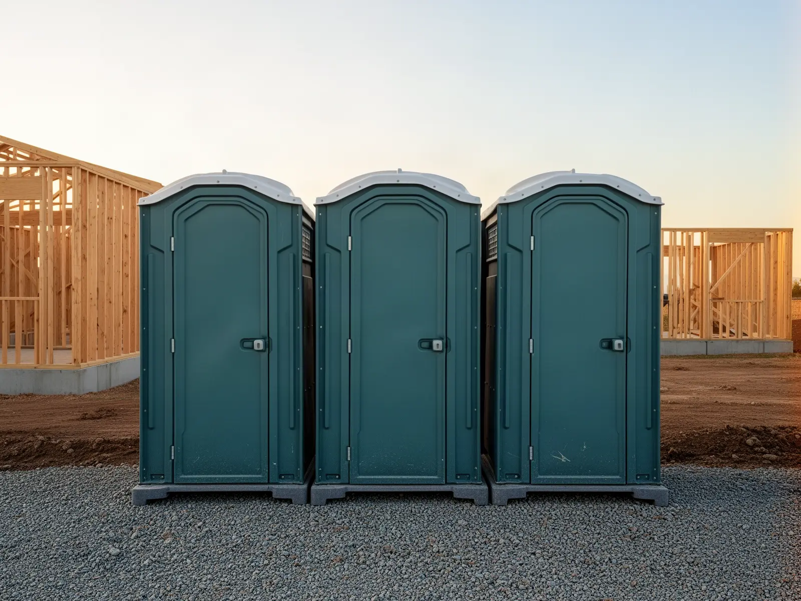 Clean porta potty unit from FR & Sons Porta Potty Rental in San Francisco, CA